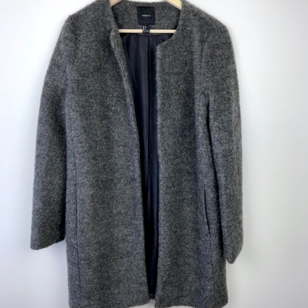 Forever 21 | Long Marbled Coat